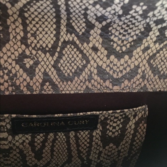 Snake Pattern Clutch - Picture 4 of 5